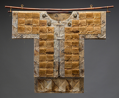 Kimono made from coffee filters