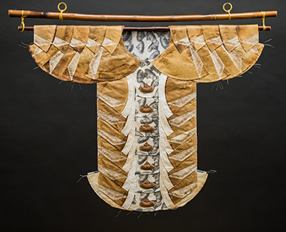Kimono made from coffee filters