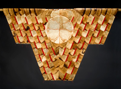 Kimono made from coffee filters 15